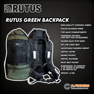 Rutus Green Backpack