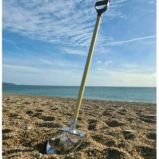 Sito 8" (200mm) Standard Sand Scoop -Silver Shaft