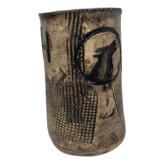 Handmade  Cup Viking Symbols