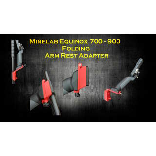 Minelab Equinox 700 - 900  Folding Arm Rest Adapter