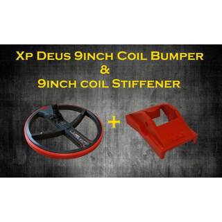 Xp Deus Set  9" Coil Bumper & 9'' Stiffener