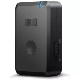 August MR250 aptX Low Latency Bluetooth Transmitter 3.5mm AUX In Bluetooth Sender Wireless