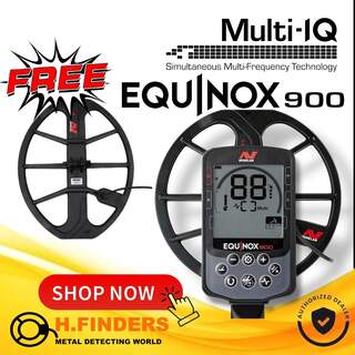 Minelab Equinox 900 + Free  EQX15 Coil