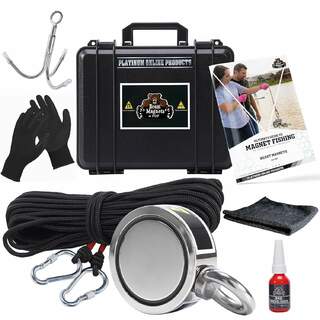 Complete Magnet Fishing Kit | Double Sided Fishing  360 kg