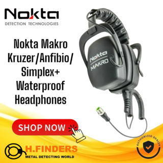 Nokta Makro Kruzer/Anfibio/Simplex+ Waterproof Headphones