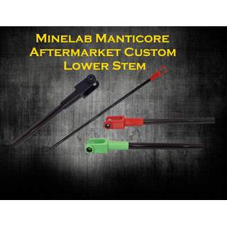 Minelab Manticore Aftermarket Custom  Lower Stem