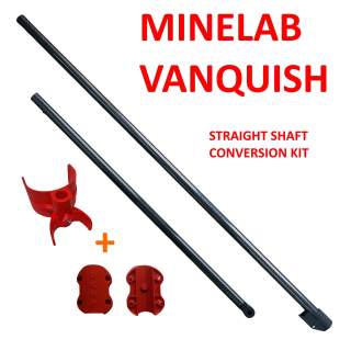 Minelab Vanquish straight shaft conversion Kit