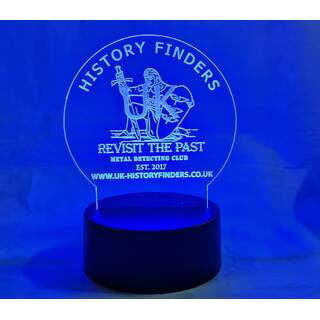 UK HISTORY FINDERS - 3D Lamp USB LED Night Light