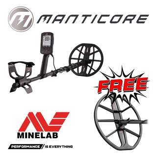 Minelab Manticore Metal Detector + FREE M15 Coil