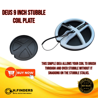 Deus 9 Inch Stubble Coil Plate