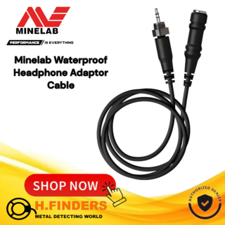 Minelab Waterproof Headphone Adaptor Cable